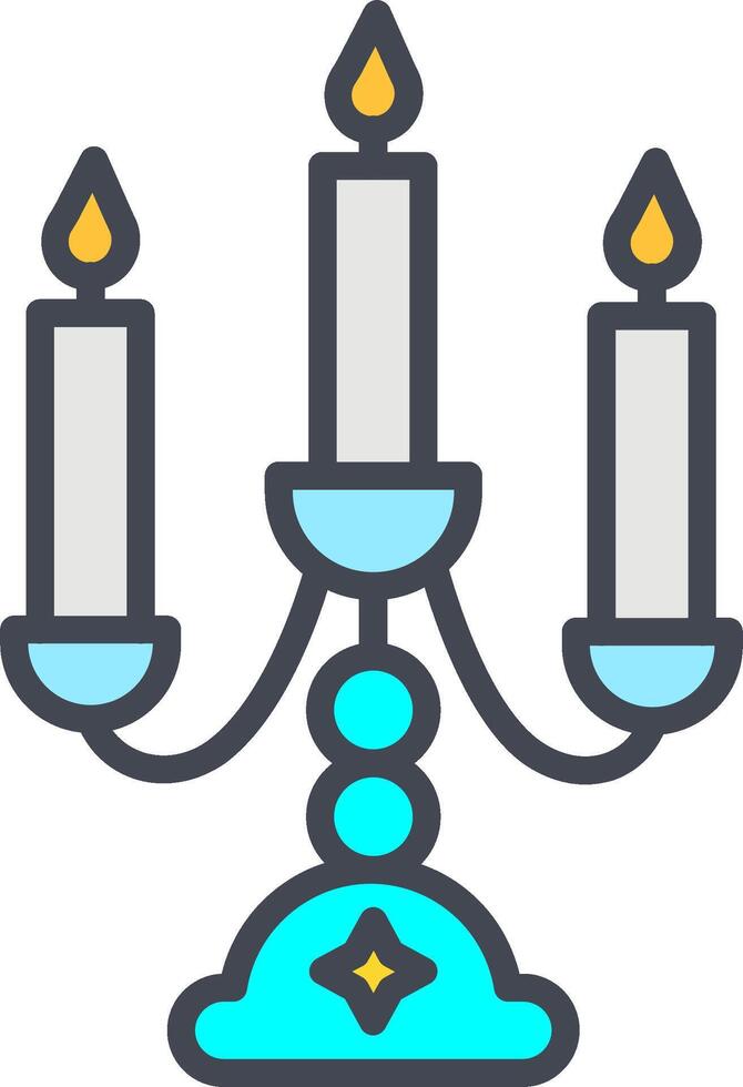 Candlestick Vector Icon