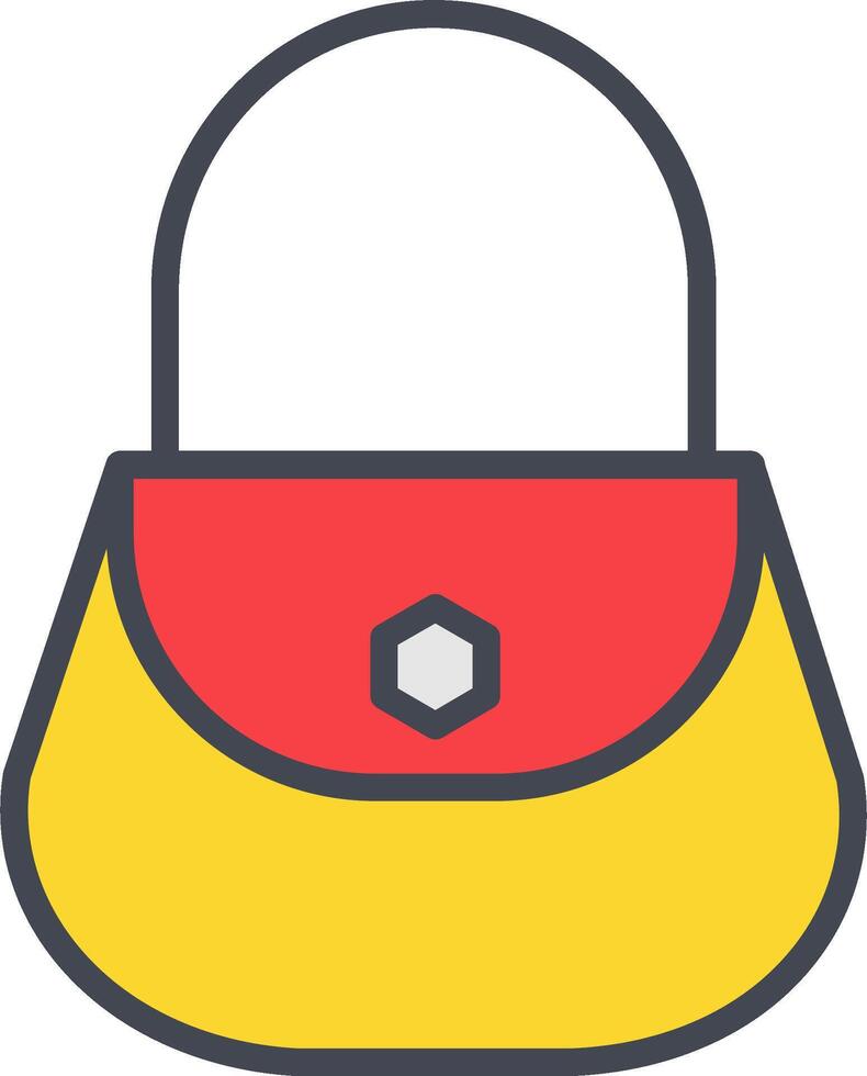 Ladies Bag Vector Icon