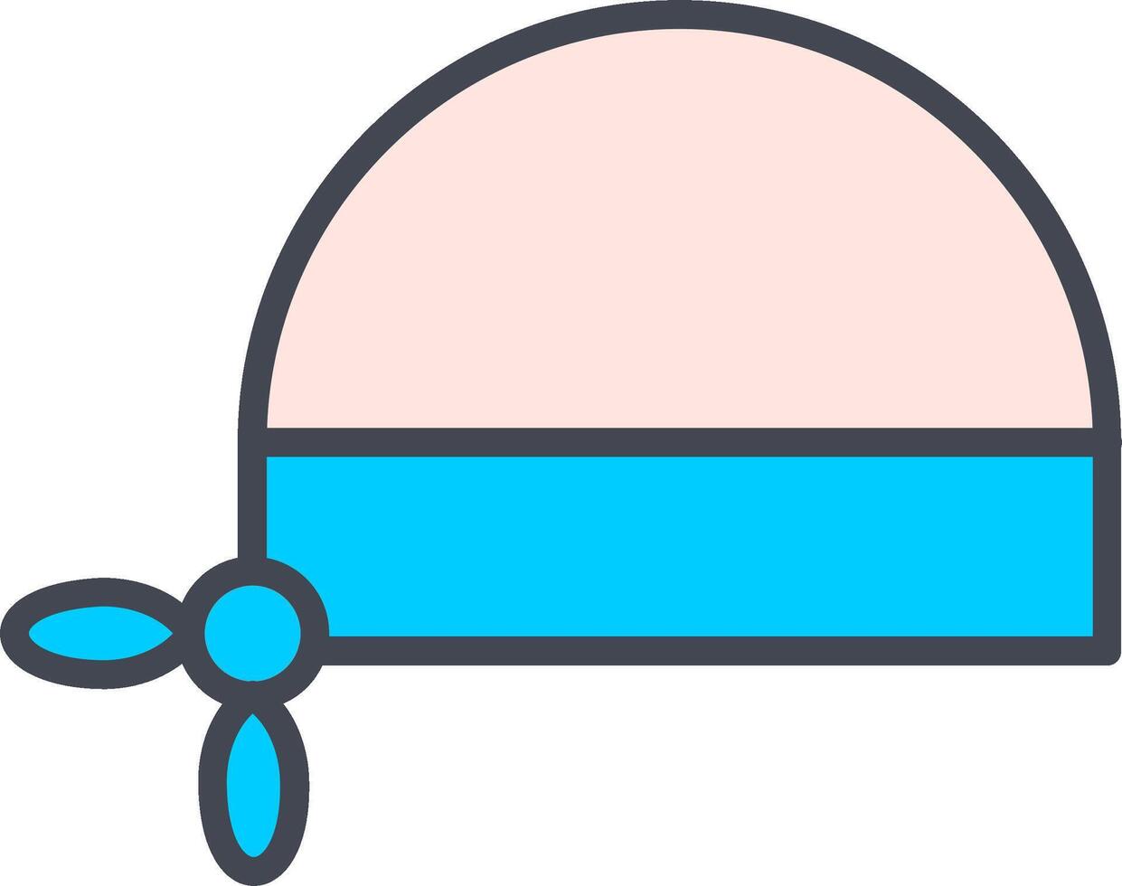 Pirate Bandana Vector Icon
