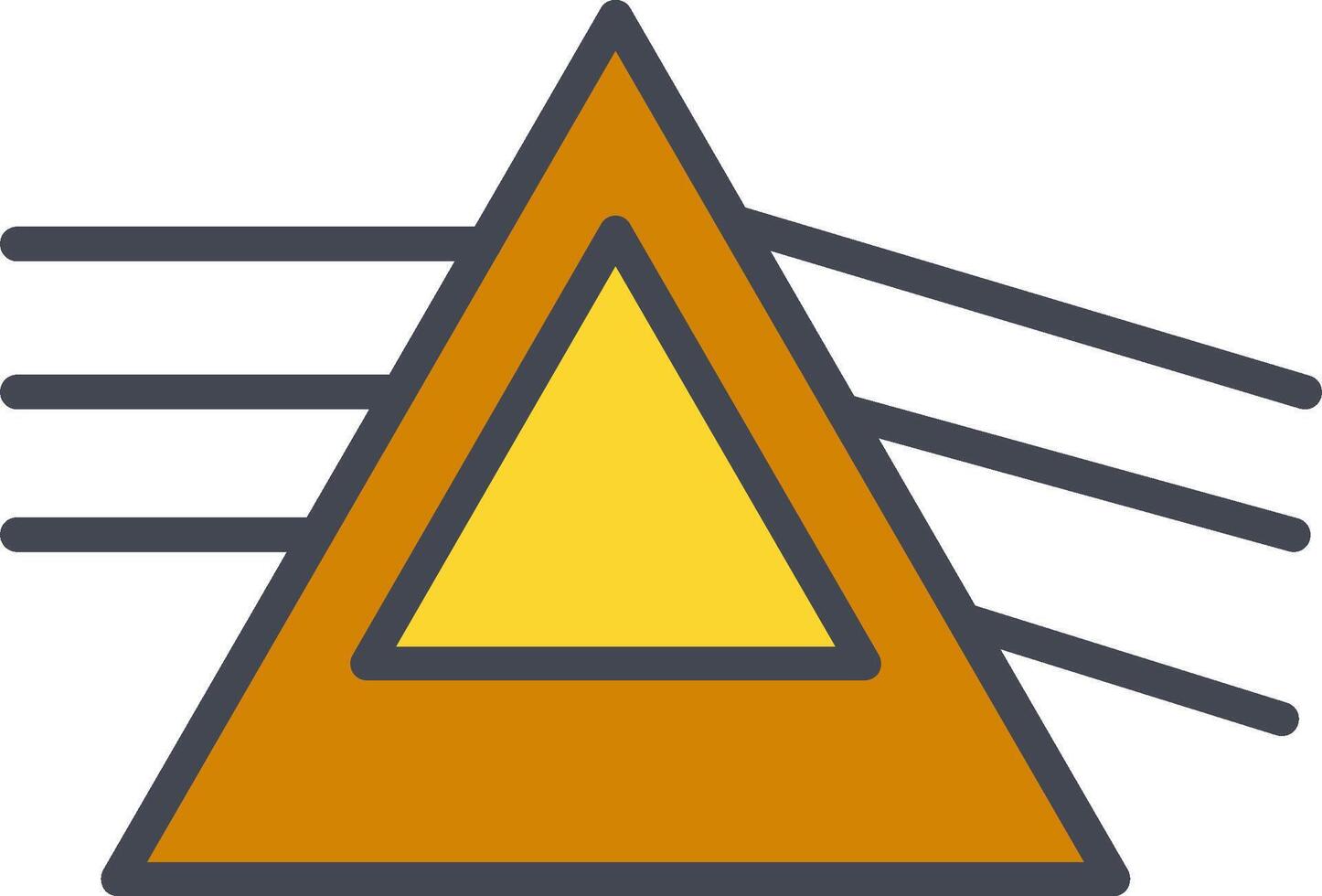 Refraction Vector Icon