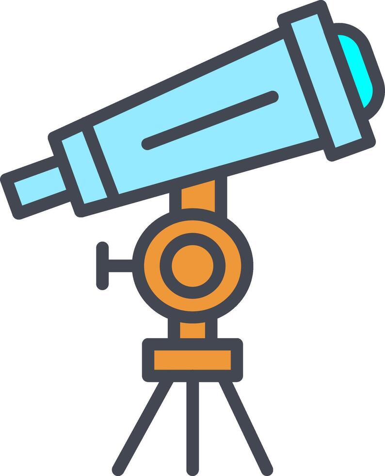 Telescope Vector Icon