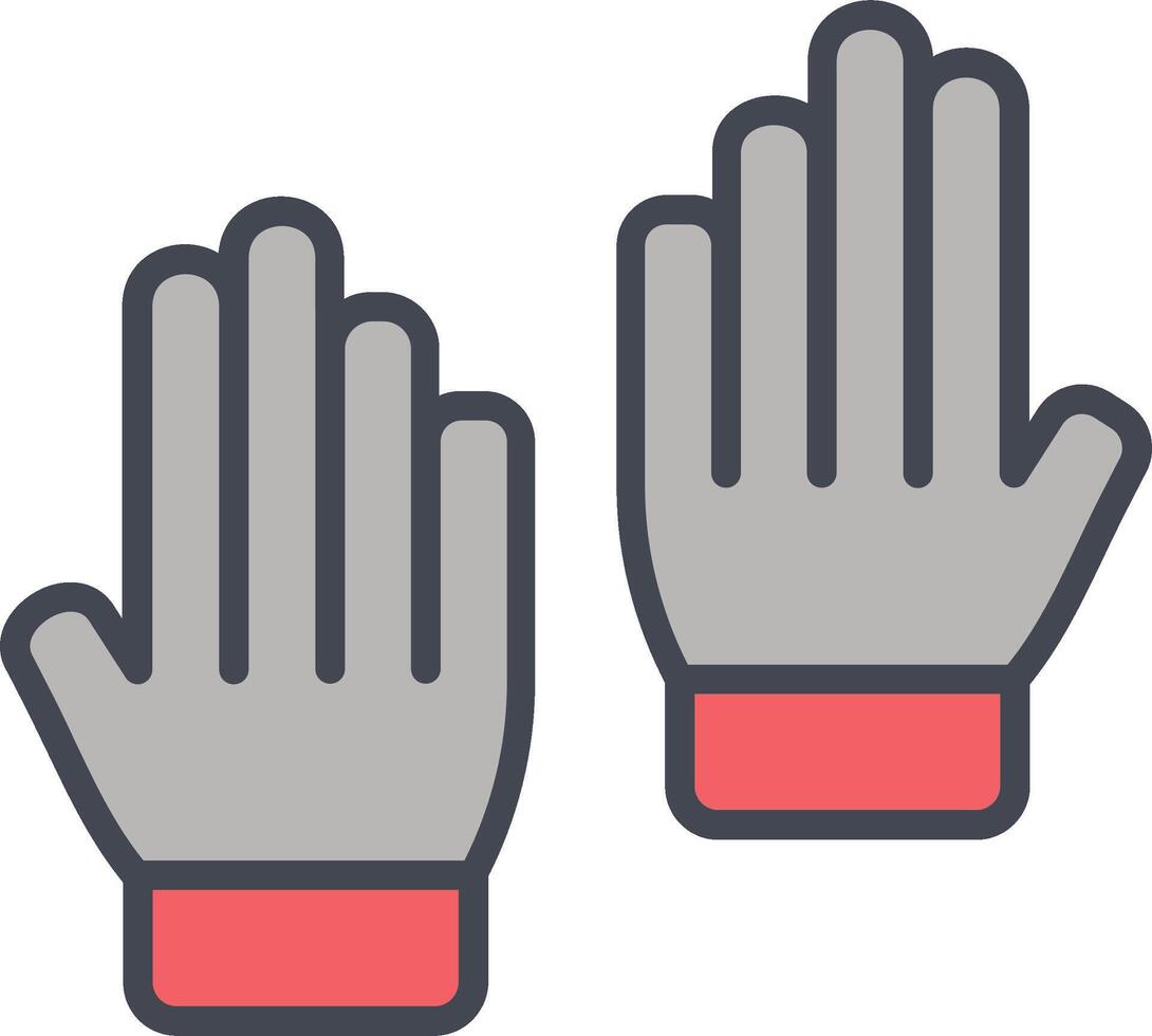 Gloves Vector Icon