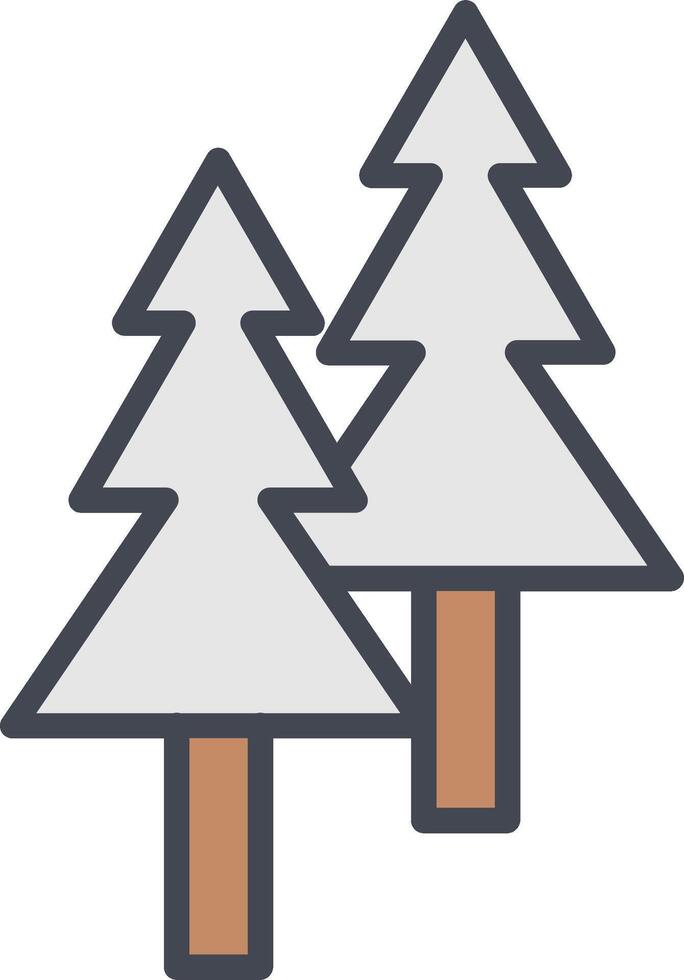 Pine Tree Vector Icon