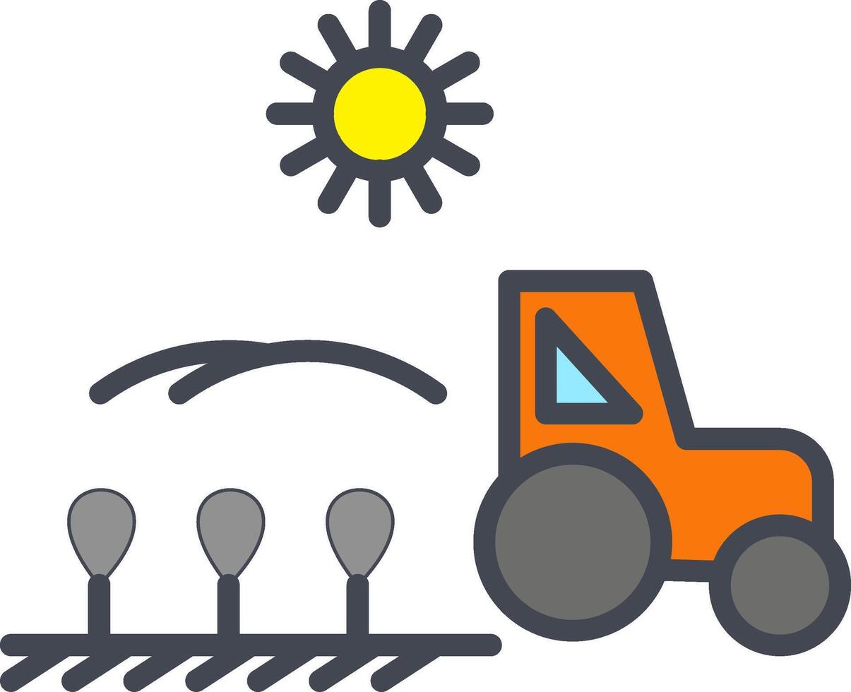 Smart Farm Vector Icon