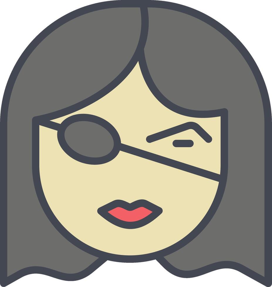 Eye Patch Vector Icon