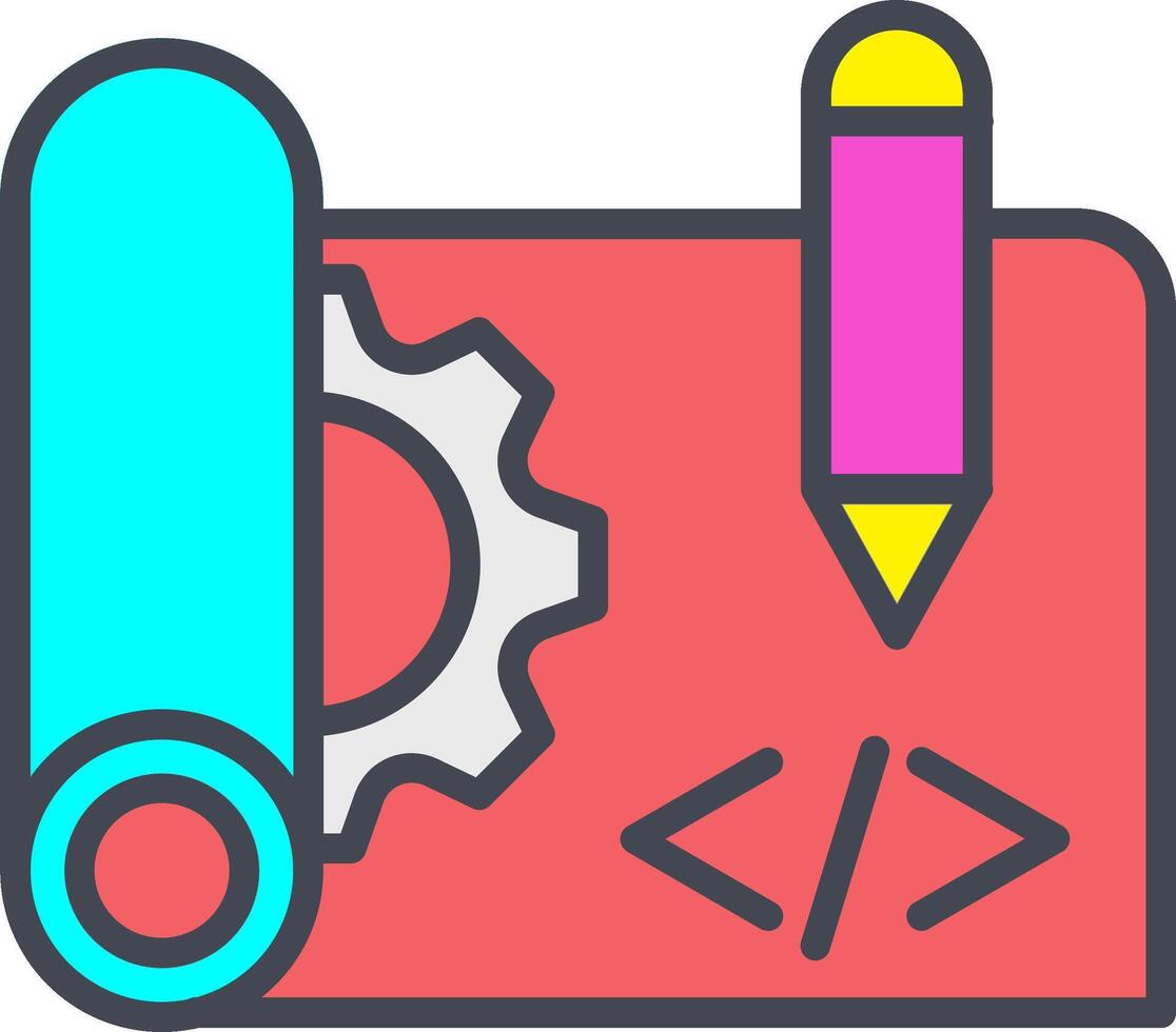 Blueprints Vector Icon