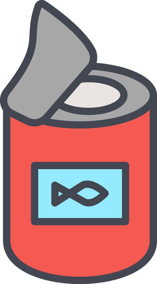 Canned Food Vector Icon