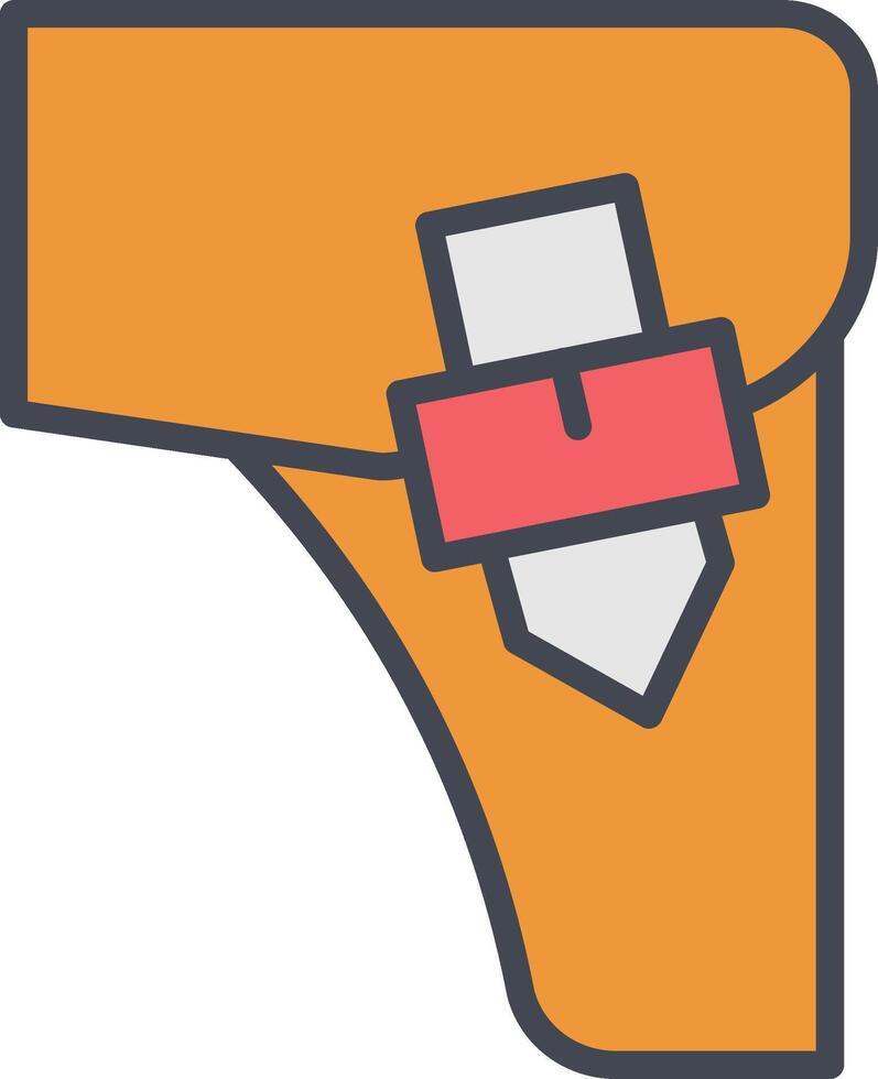 Gun Belt Vector Icon