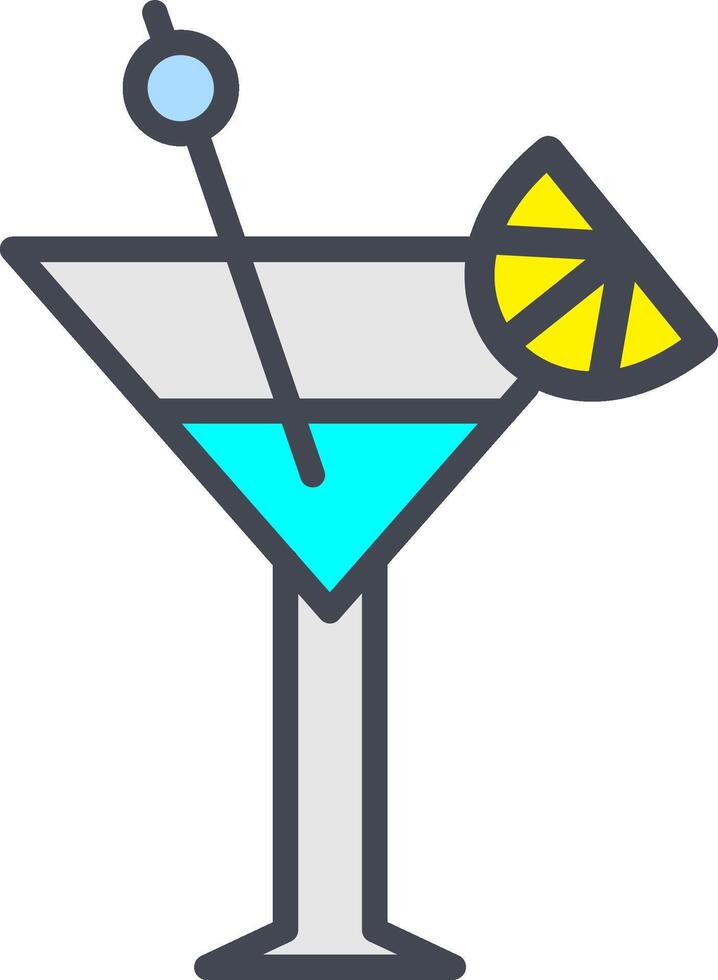 Martini Vector Icon