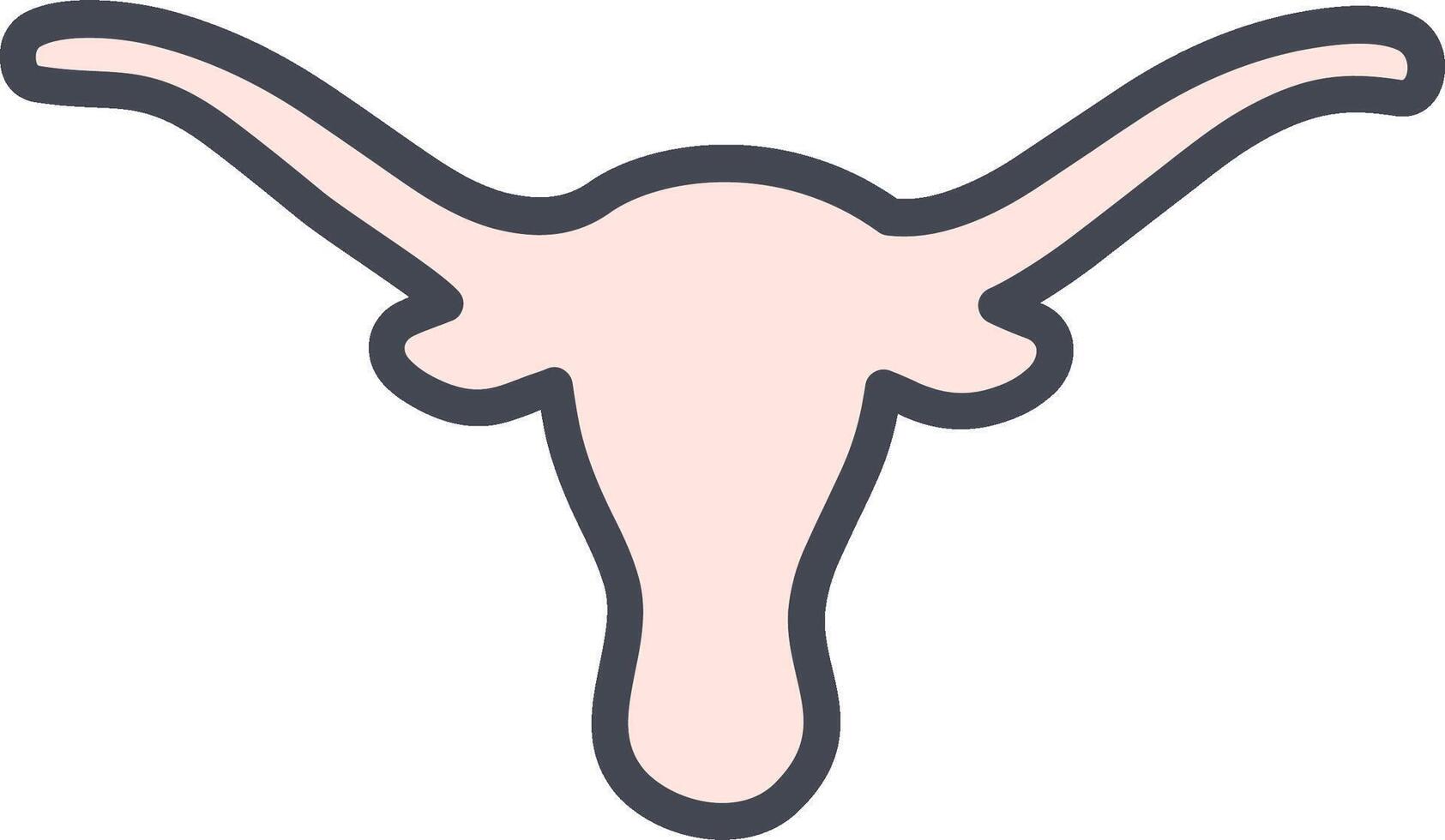 Bull Horns Vector Icon