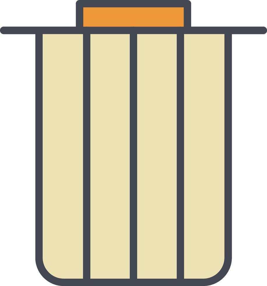 Dustbin Vector Icon