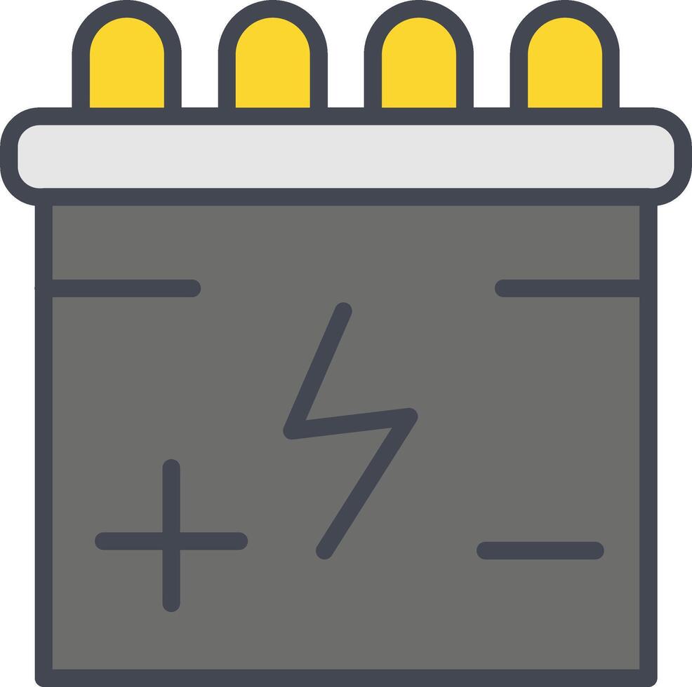 Batteries Vector Icon