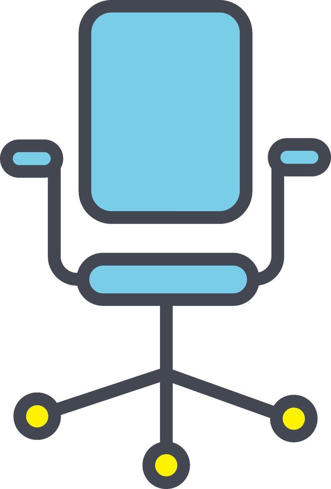 Office Chair II Vector Icon