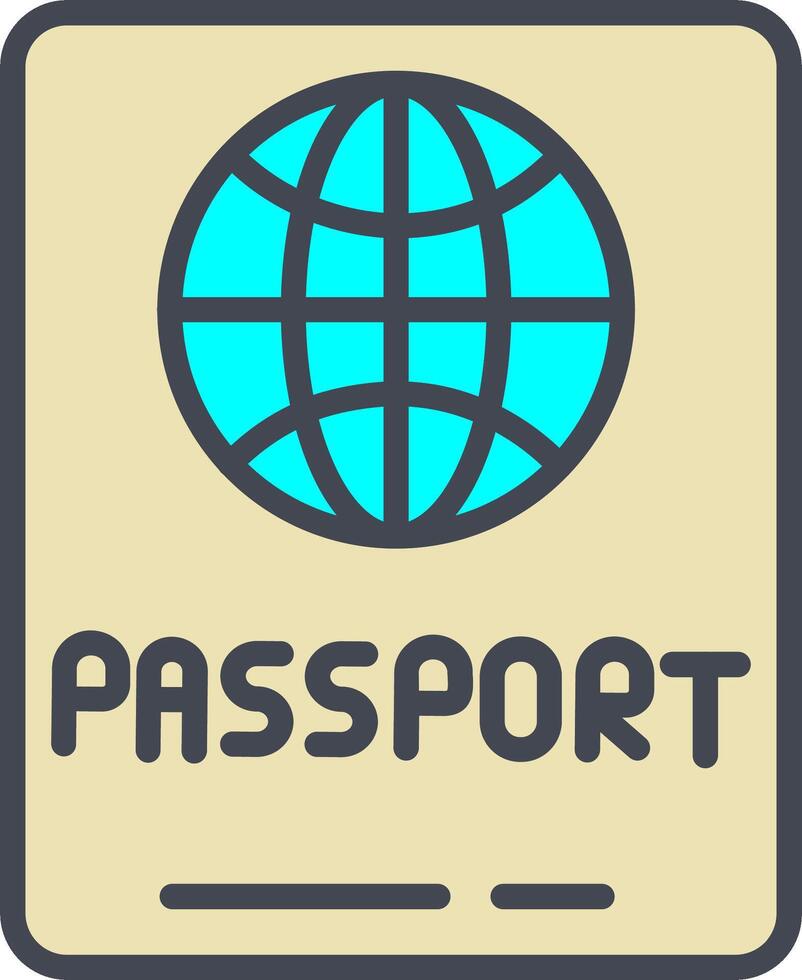 Passport Vector Icon