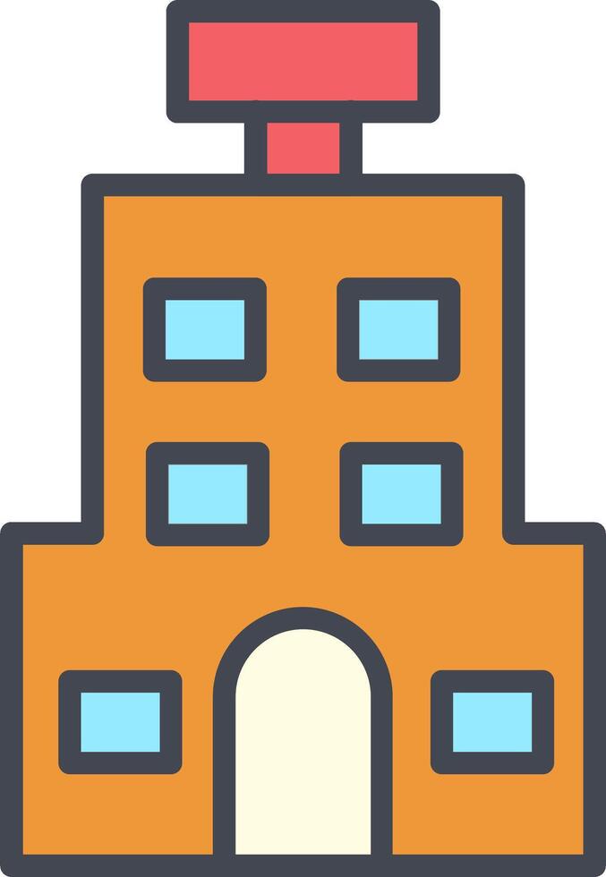 Hostel Vector Icon