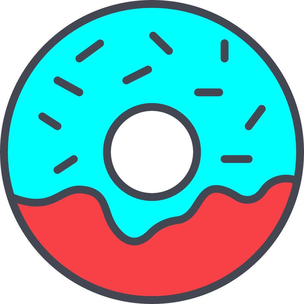 Donut Vector Icon