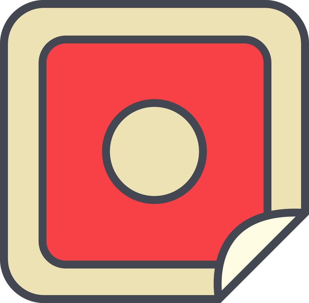 Nicotine Patch Vector Icon