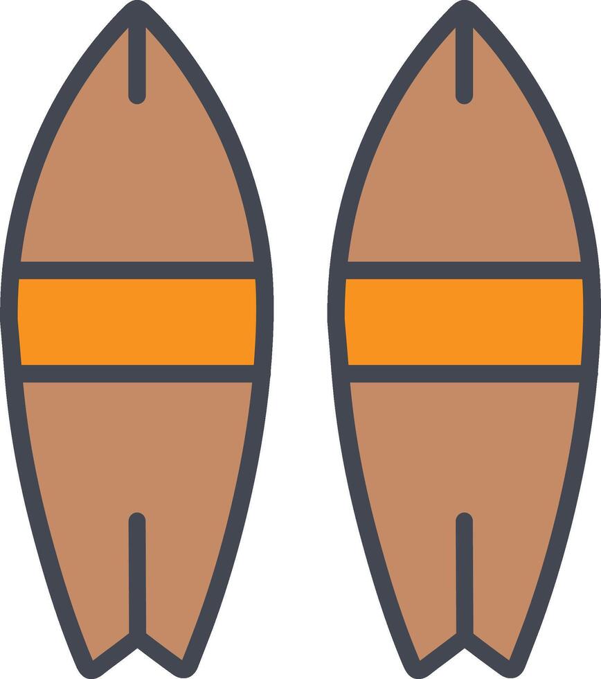 Surfboard Vector Icon