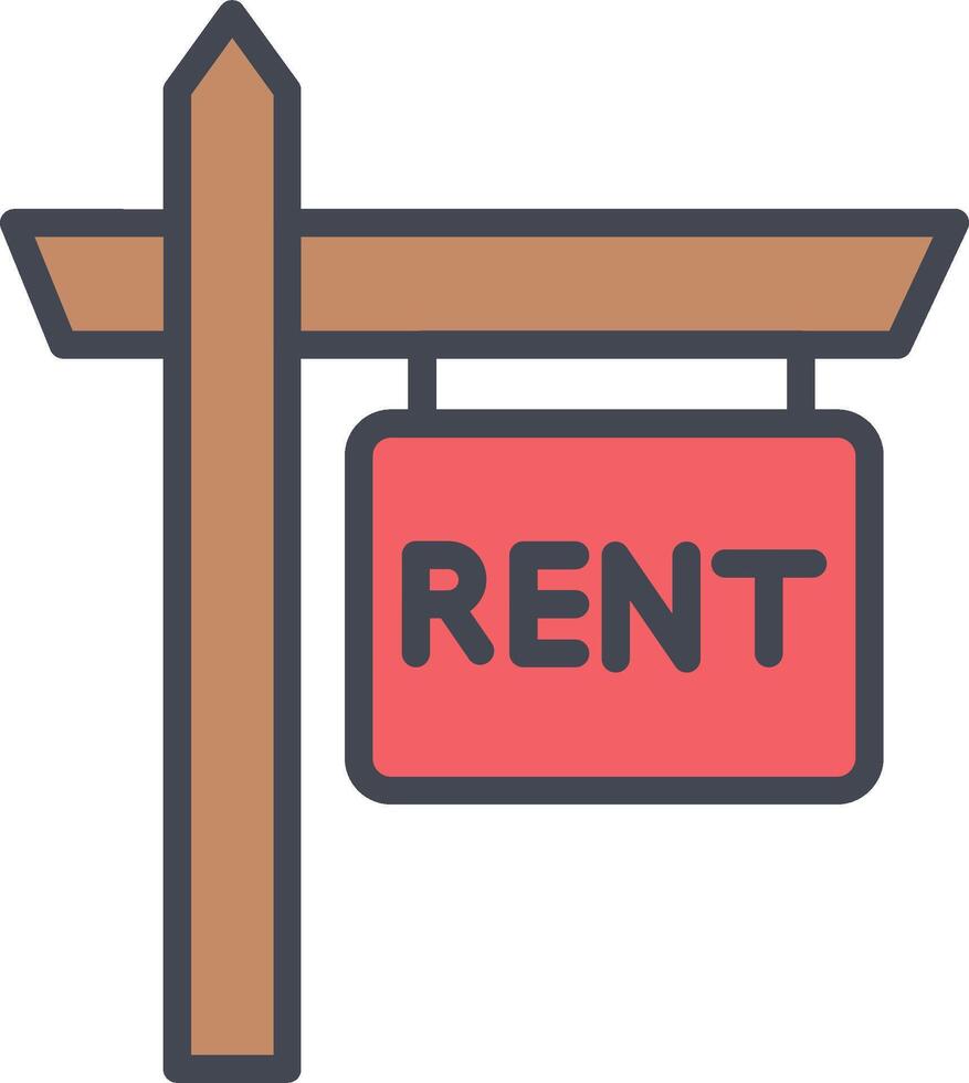 Rent Vector Icon