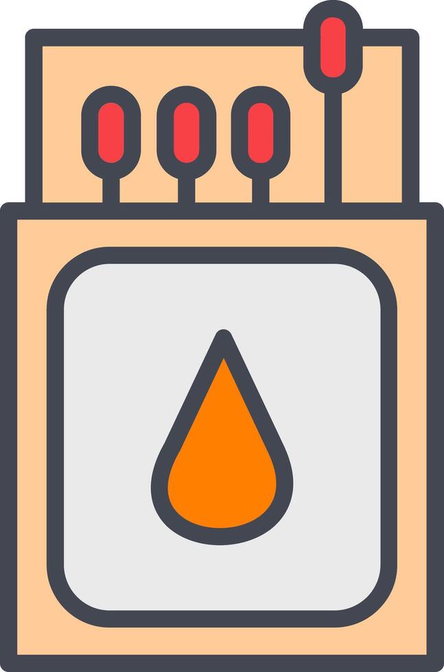 Match Box Vector Icon