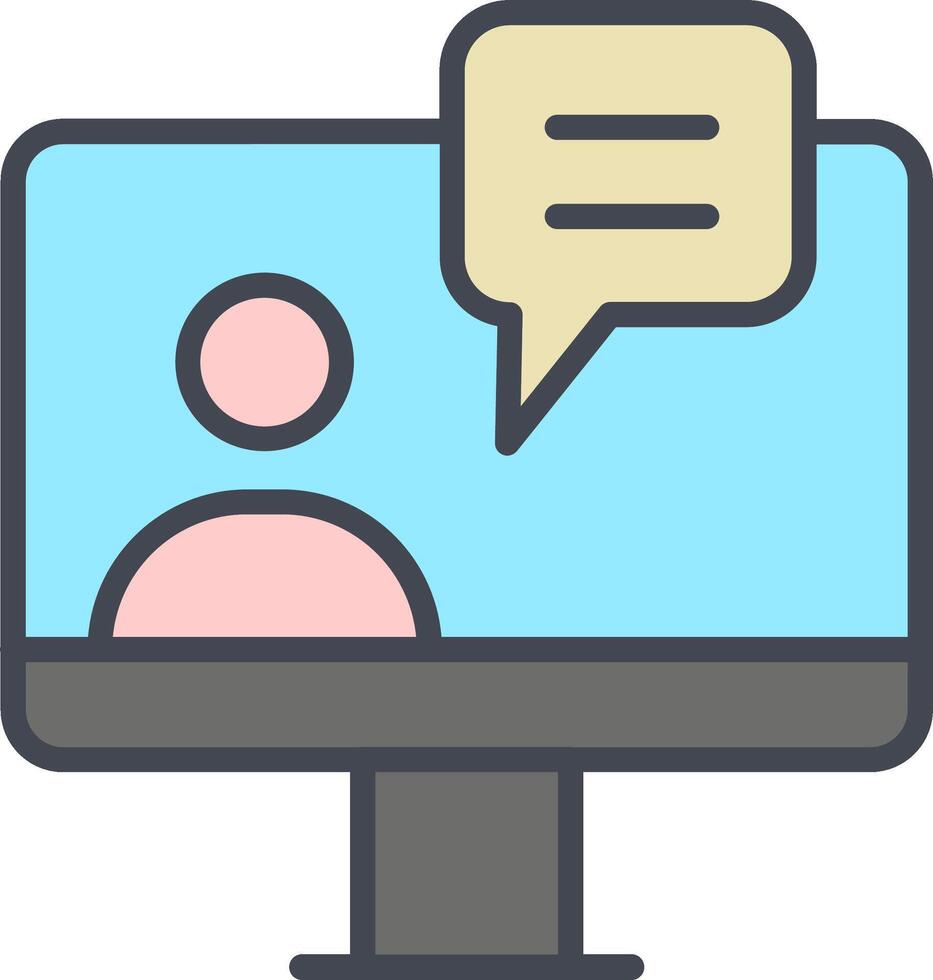 Webinar Vector Icon