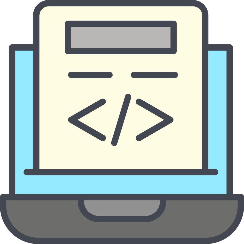 Coding Vector Icon