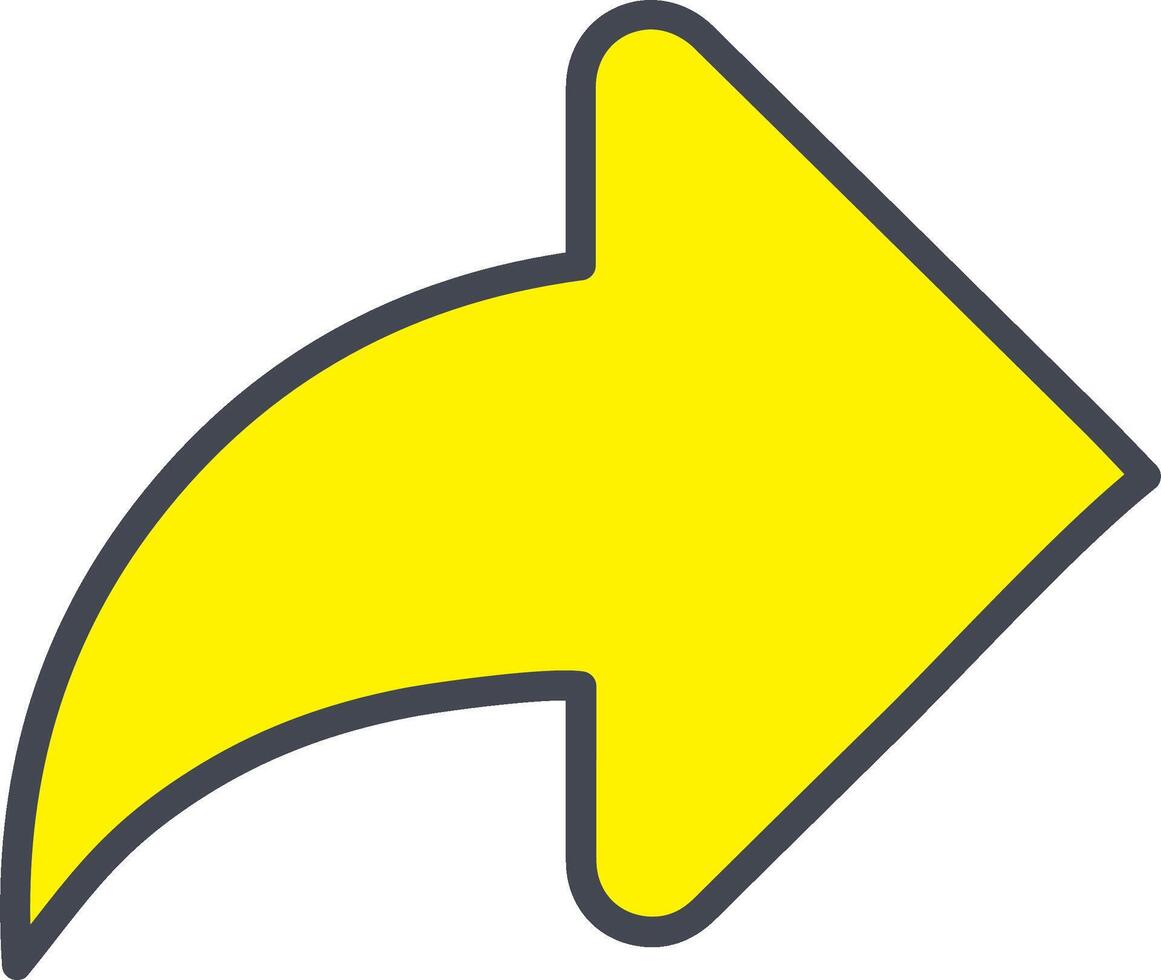 Right Back Arrow Vector Icon