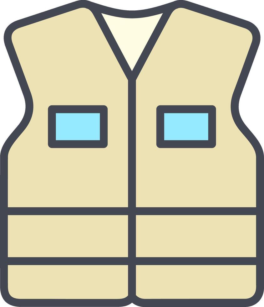 Life Jacket Vector Icon