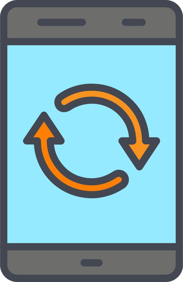 Sync Vector Icon