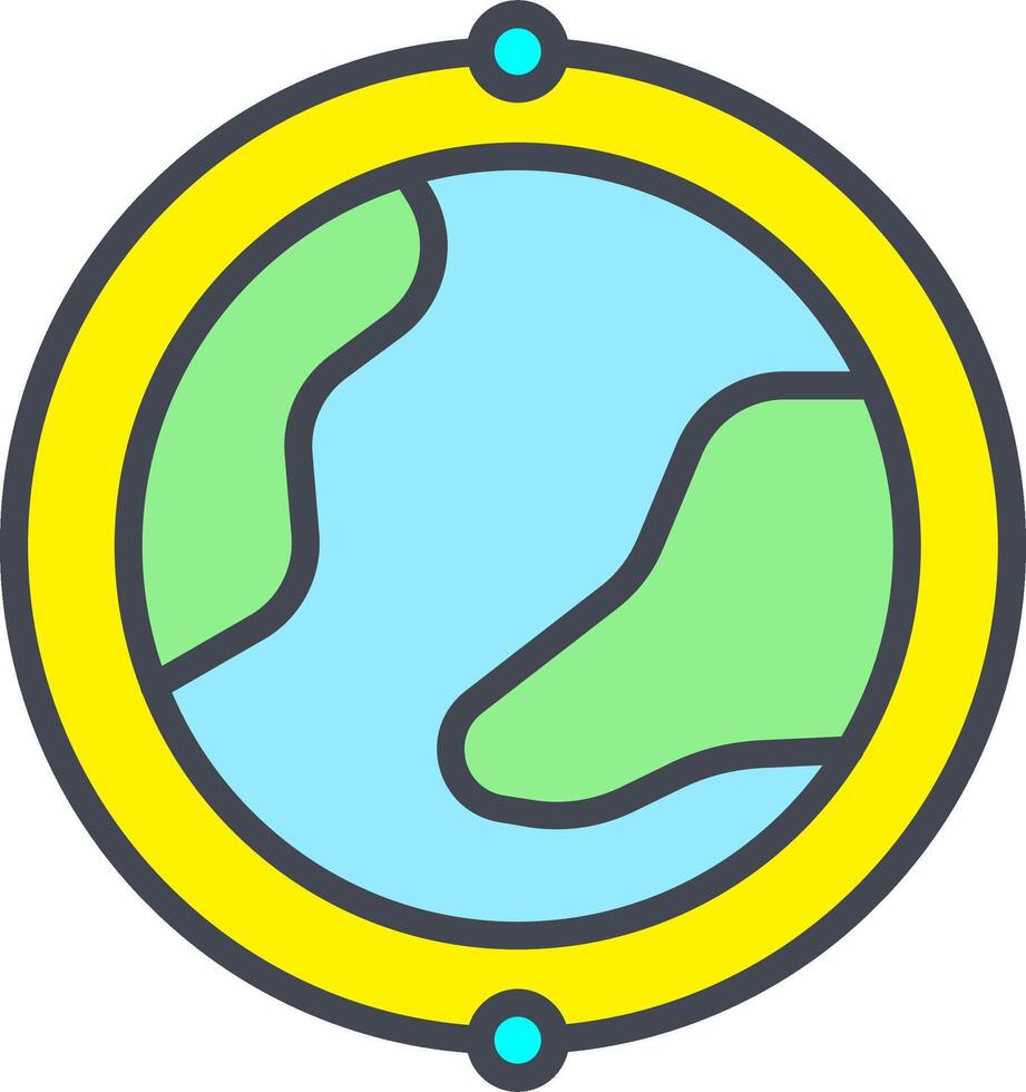 Earth Vector Icon