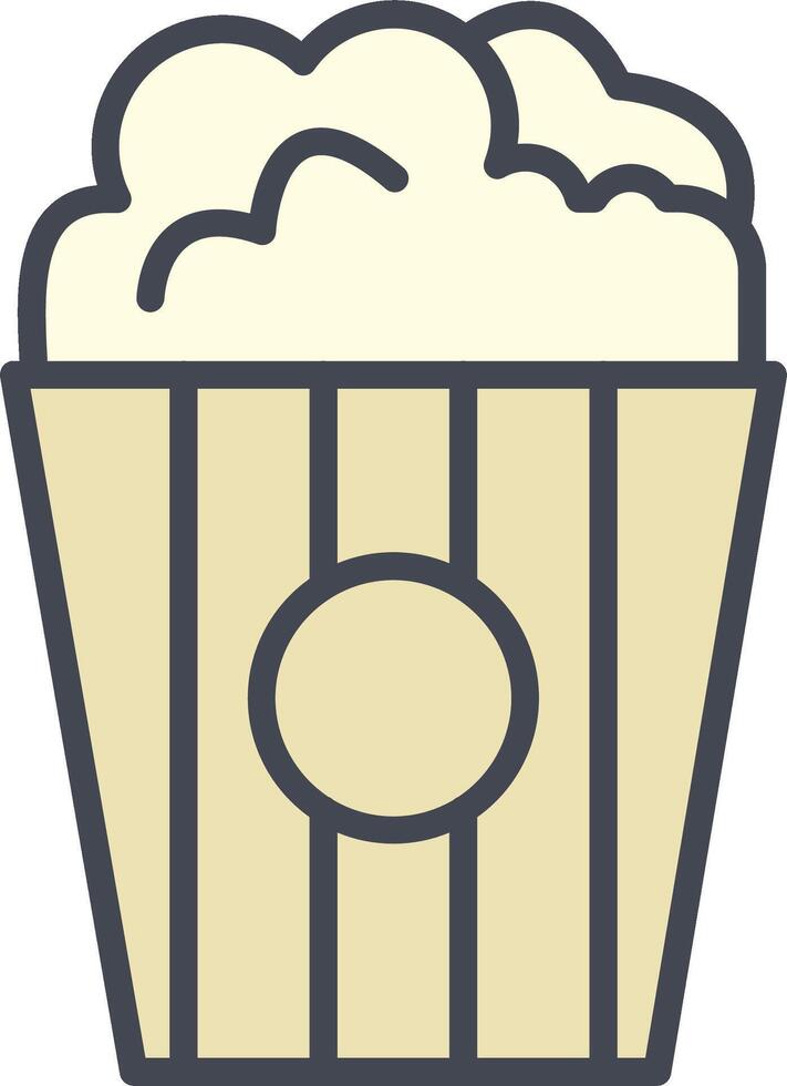 Popcorn Vector Icon