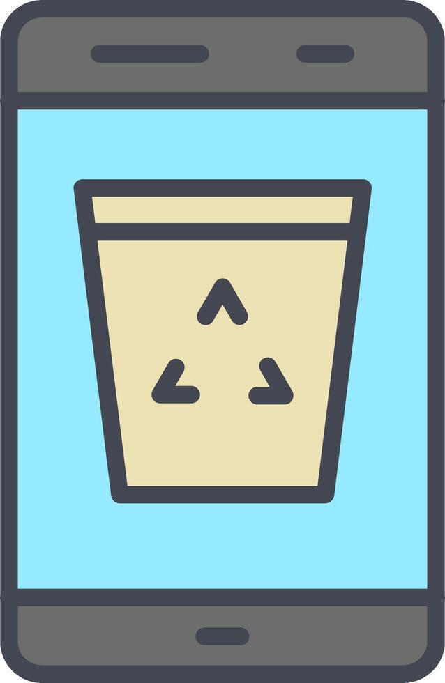 Recycle Bin Vector Icon