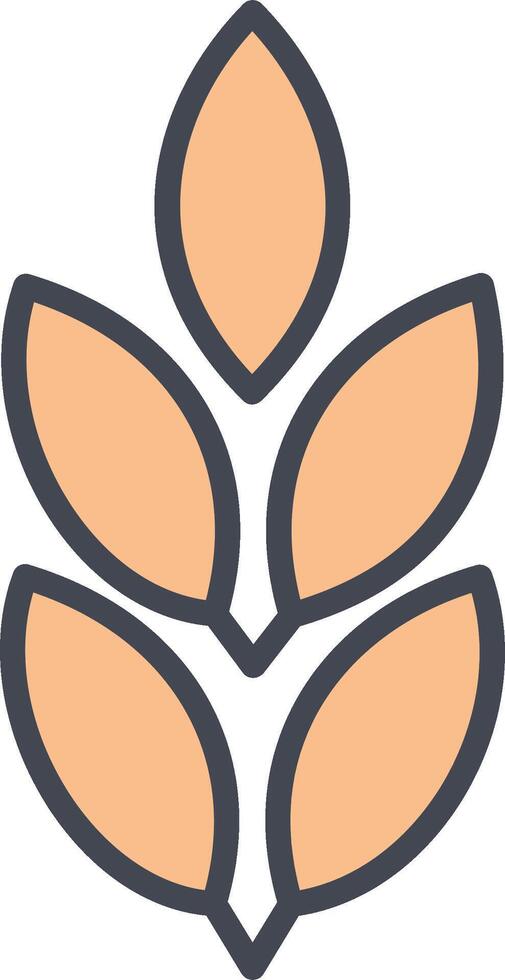 Wheat Vector Icon