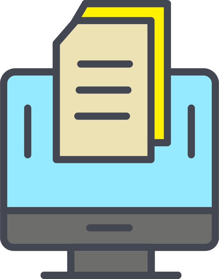 Document Vector Icon