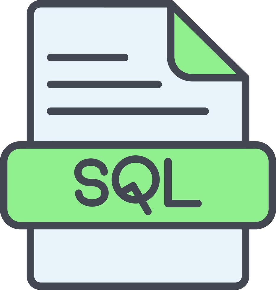 SQL Vector Icon 41817282 Vector Art at Vecteezy