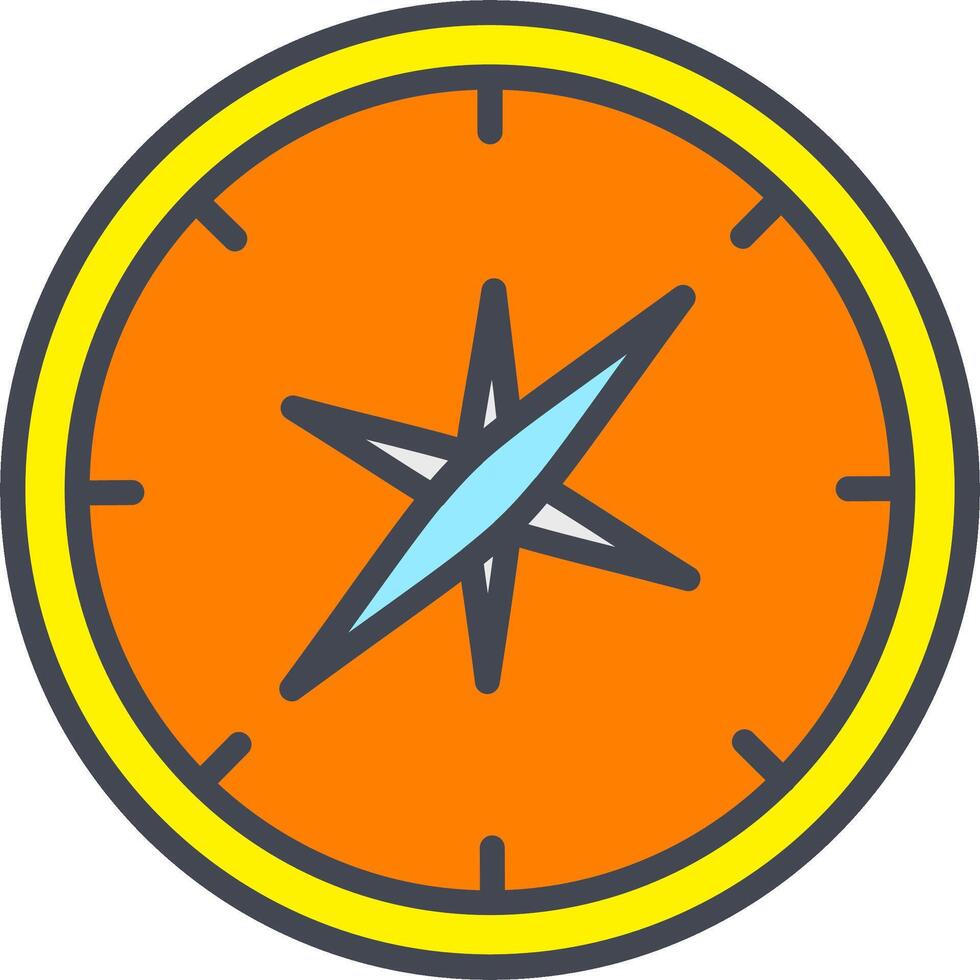 Compass II Vector Icon