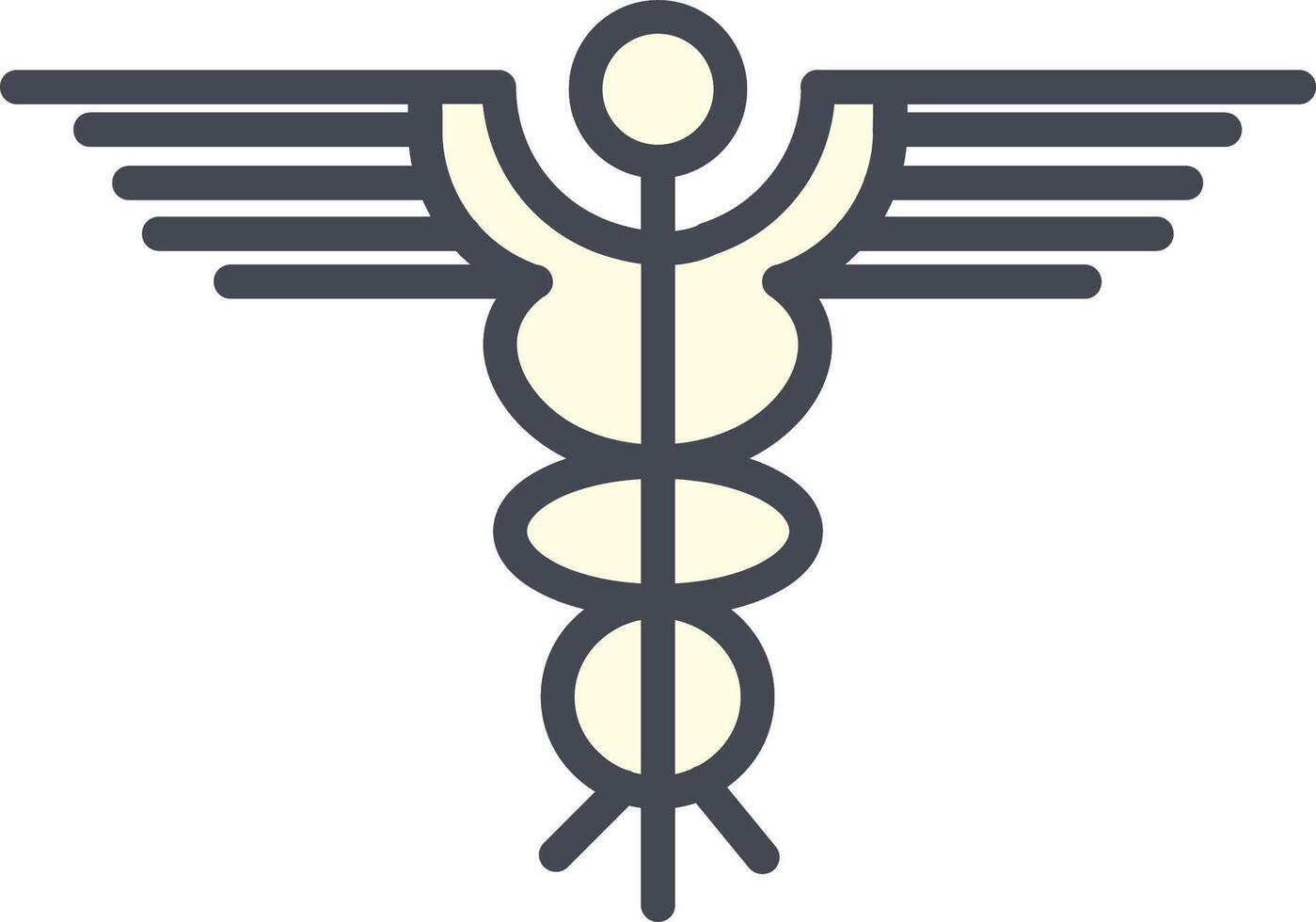 Caduceus Vector Icon