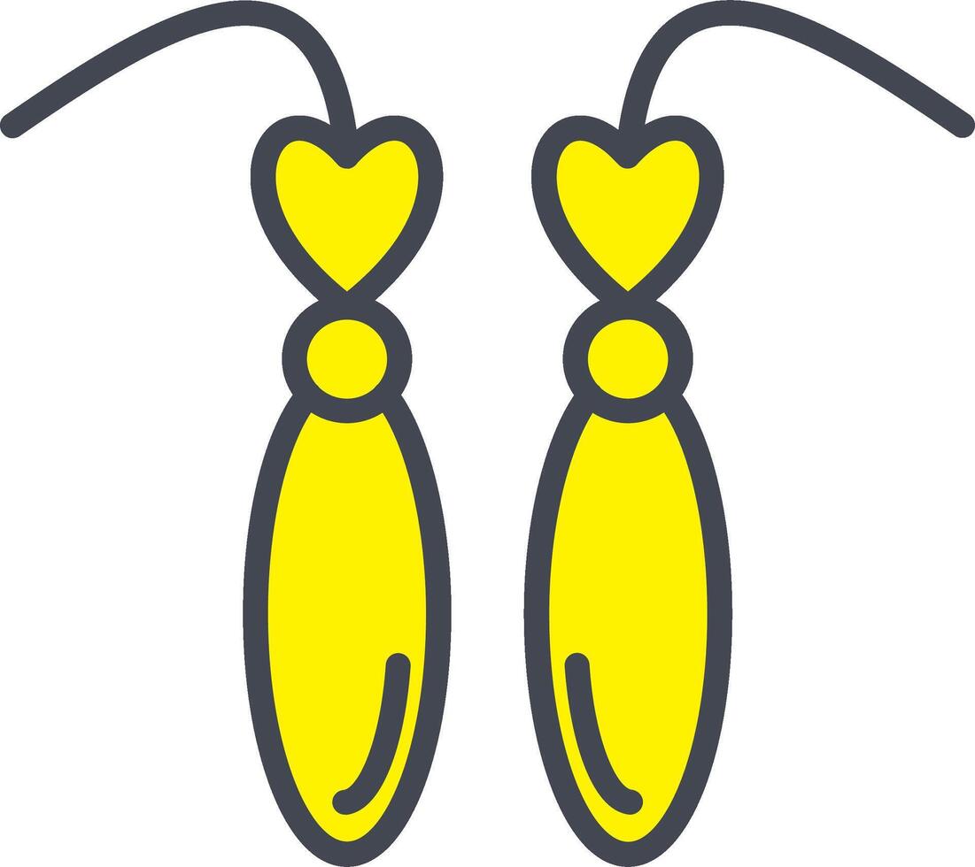 Earrings Vector Icon