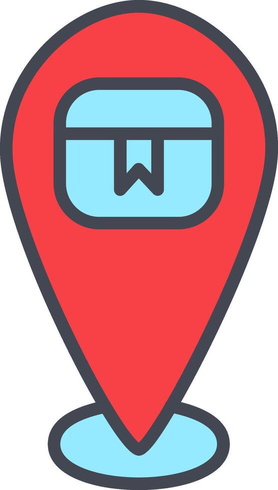 Shipping Location Vector Icon