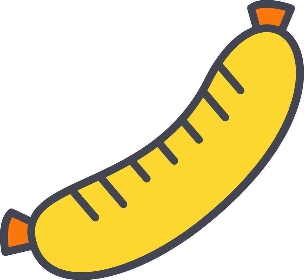 Sausages Vector Icon