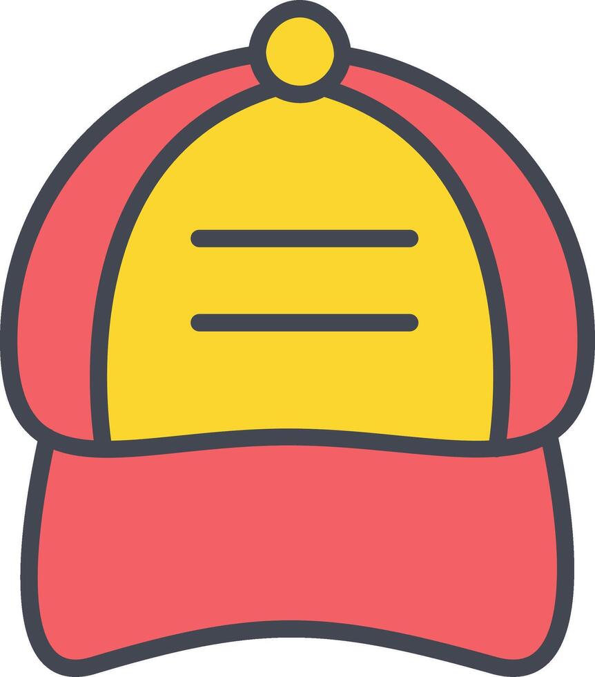P Cap Vector Icon
