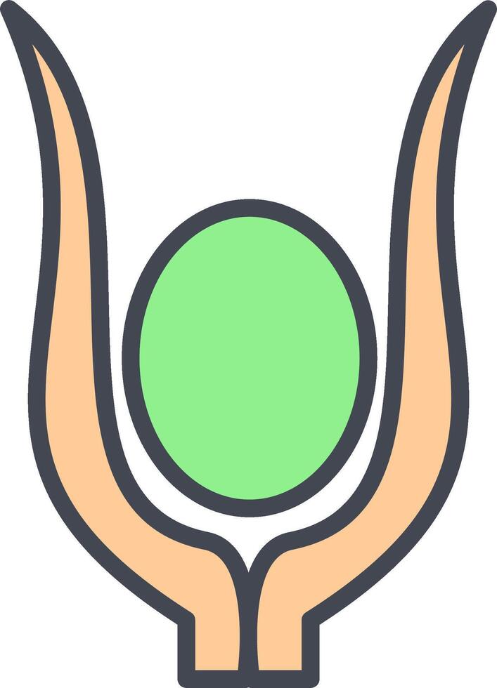 Egyptian god Vector Icon
