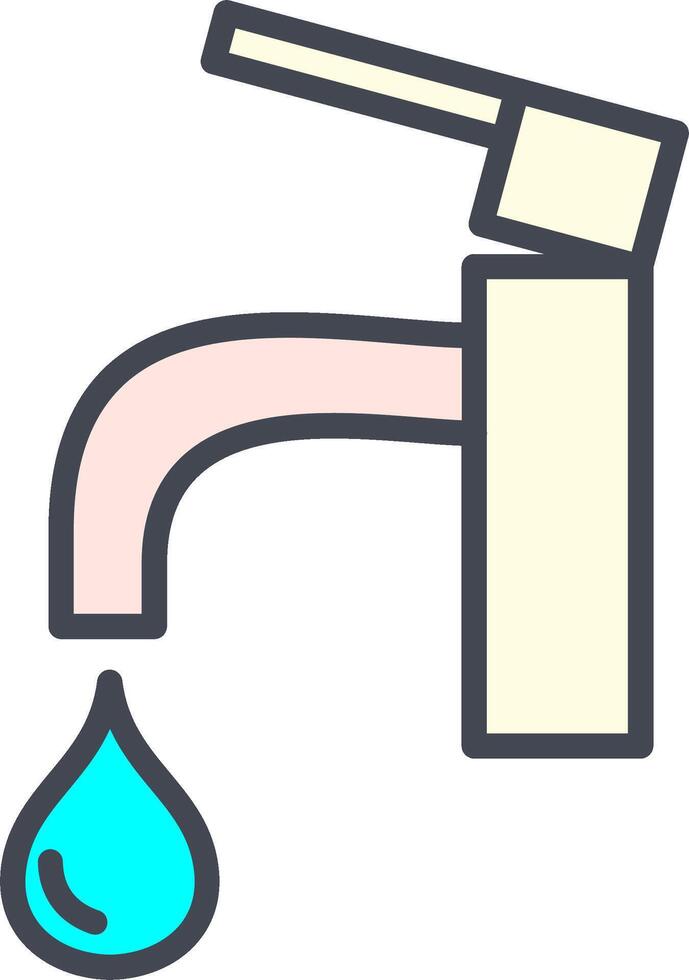 Water Tap Vector Icon