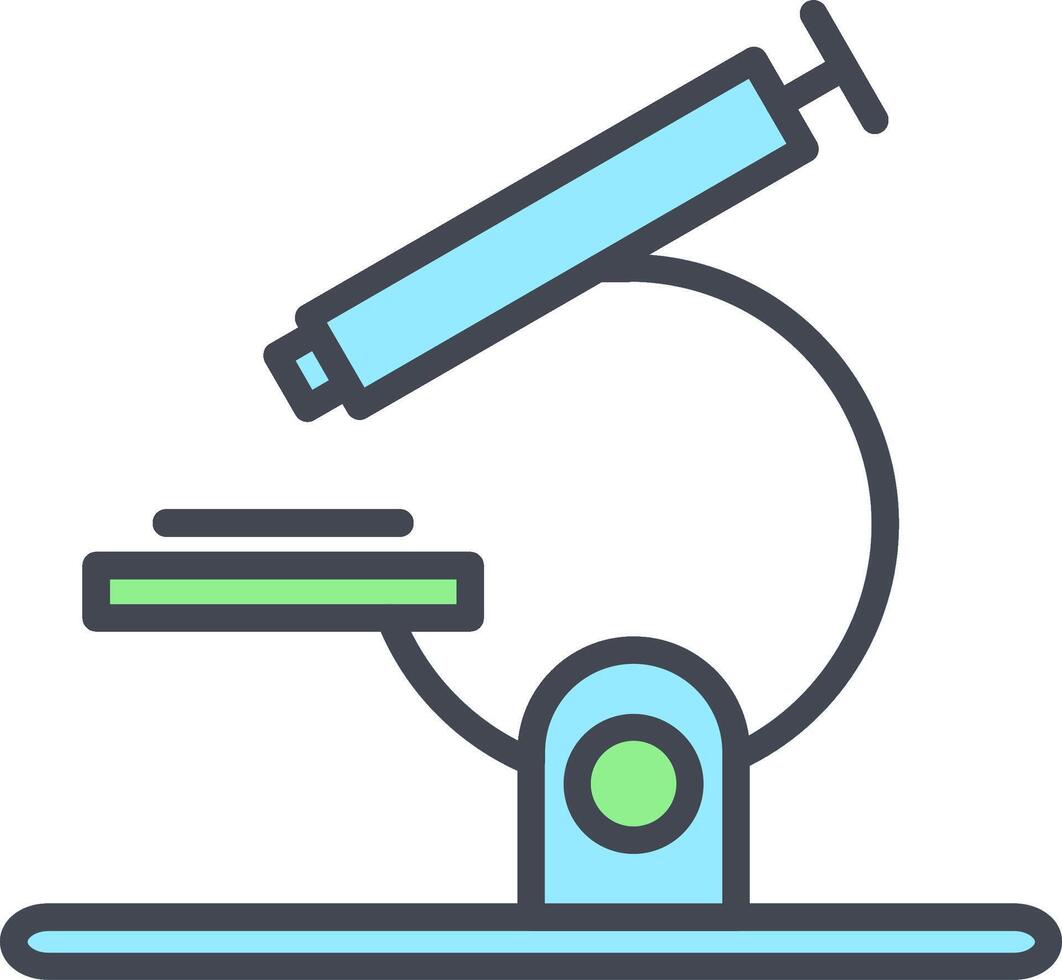 Microscope Vector Icon