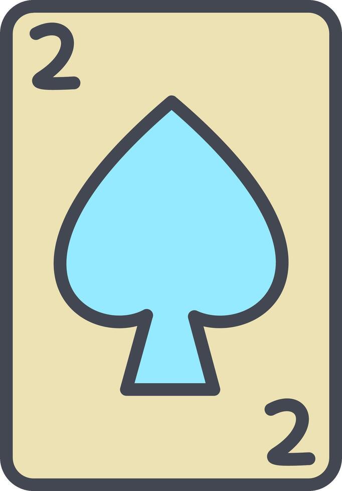 Spades Card Vector Icon