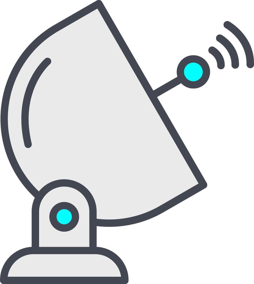 Satellite Dish Vector Icon