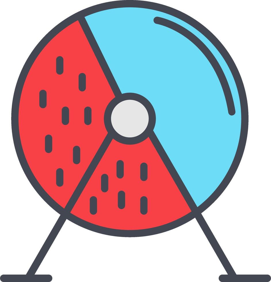 Lottery Machine Vector Icon