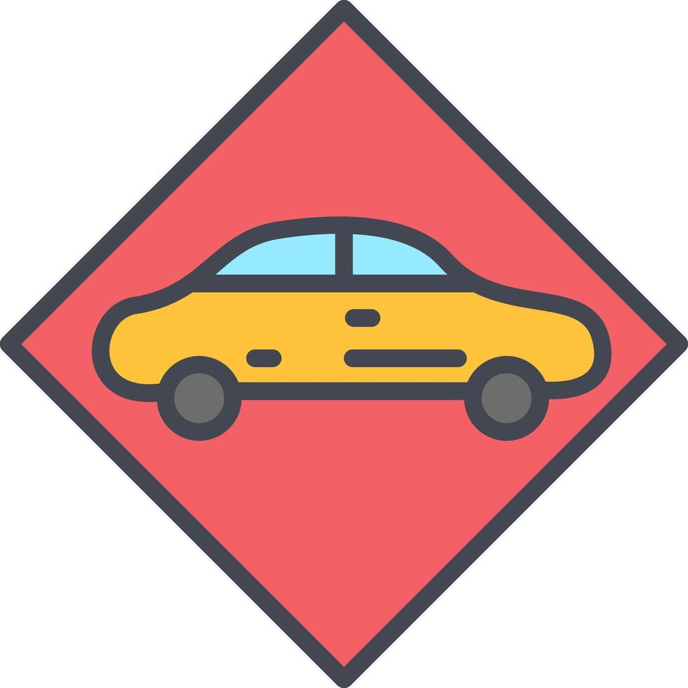 Dangerous Vehicle Vector Icon