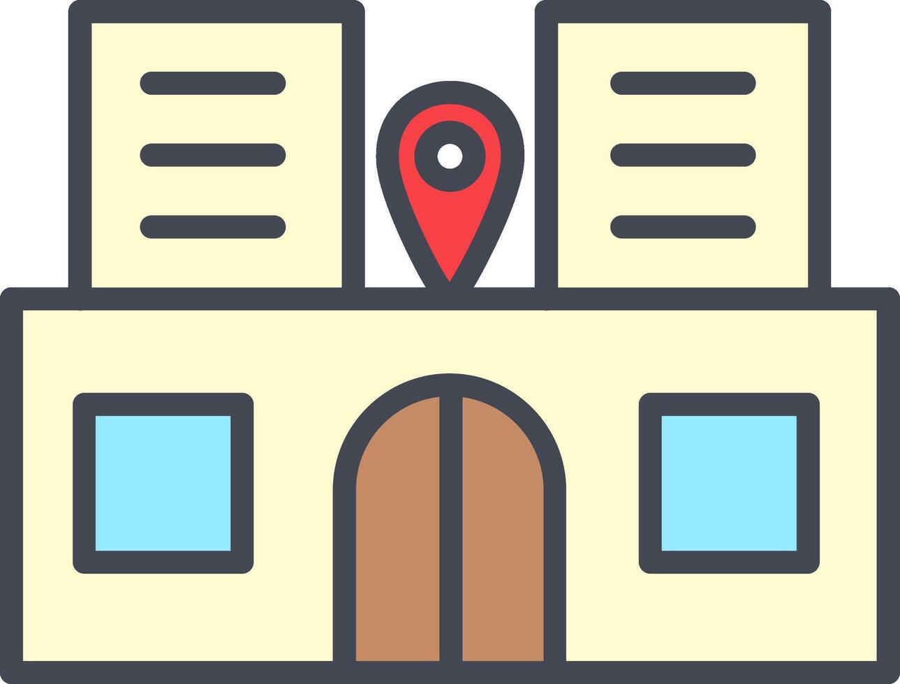 Find Hotel Vector Icon