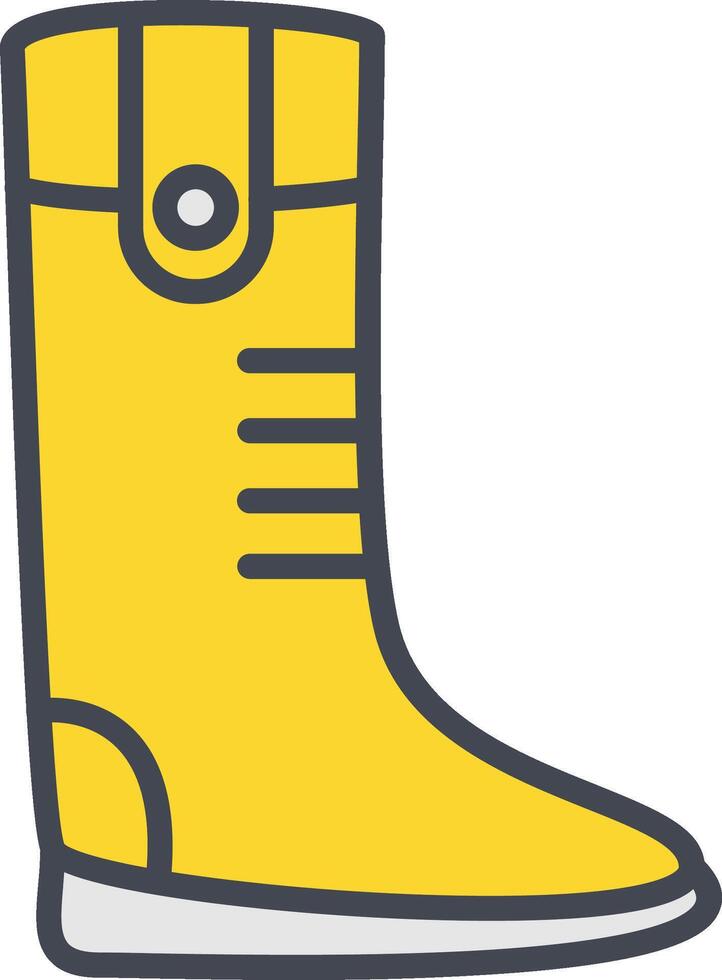Long Boots Vector Icon